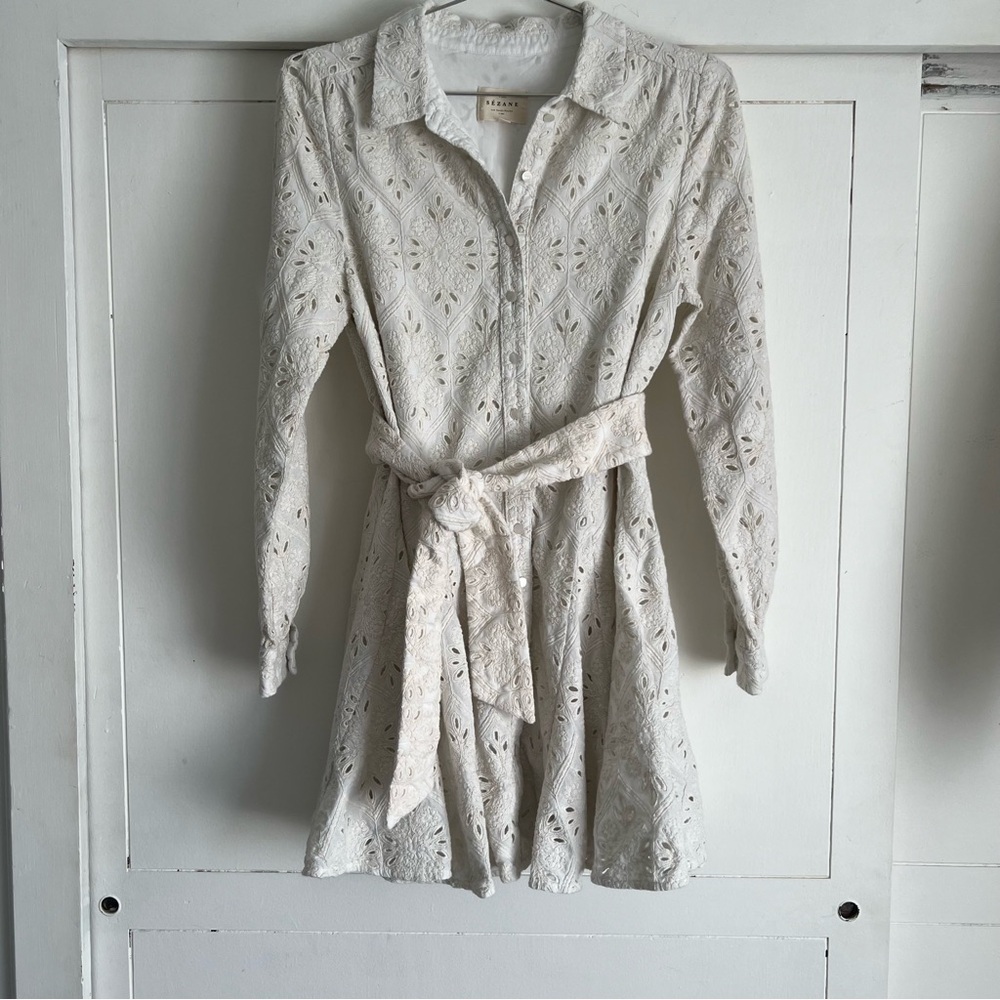 Sezane Sol Ecru Dress